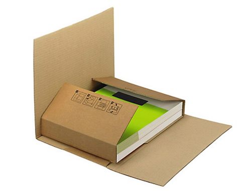 Caixa para embalar q-connect livro medidas 520x390x140 mm espessura cartao 3 mm , Q-connect , 75243 , 5705831261440